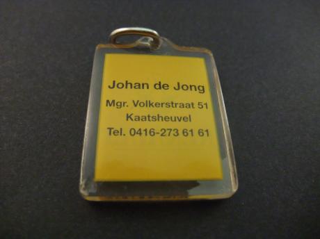 Renault dealer Johan de Jong Kaatsheuvel sleutelhanger (2)